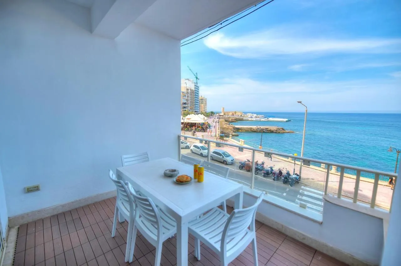 Spacious 4 Bedrooms With Sea View Balcony Goslm-3 Sliema